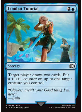 【北境卡牌】万智牌 战斗教学 Combat Tutorial FIN 英文平/闪 铁