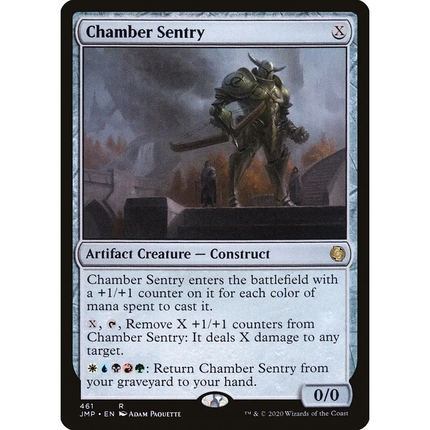 【北境卡牌】万智牌 会盟堂哨卫 Chamber Sentry JMP 英文平卡 金