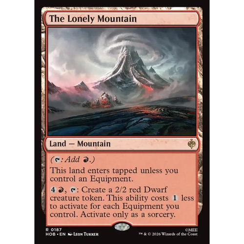 【北境卡牌】万智牌 孤山 The Lonely Mountain HOB 英文平/闪卡