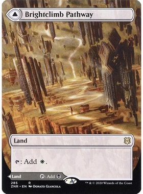 万智牌 明攀通路 Brightclimb Pathway ZNR 中/英文异画平/闪卡