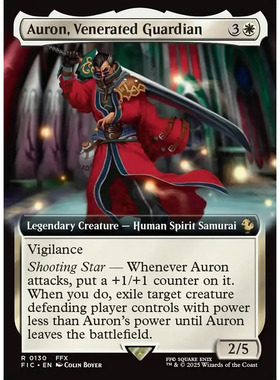 万智牌 景仰护卫奥隆 Auron, Venerated Guardian FIC英文扩平/闪