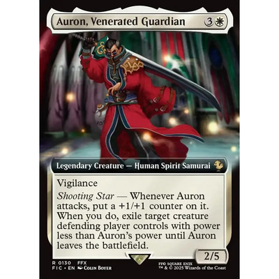 万智牌 景仰护卫奥隆 Auron, Venerated Guardian FIC英文扩平/闪