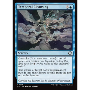 【北境卡牌】万智牌 ECL 时间涤净 Temporal Cleansing 英文平/闪