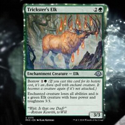 万智牌幻法仙灵的麋鹿MH3英文平