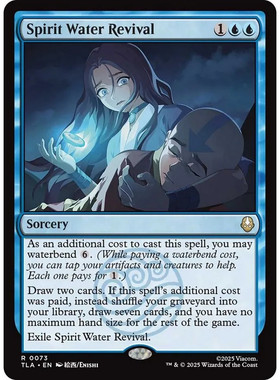 万智牌 灵水复生 Spirit Water Revival TLA 英文平/闪卡 金