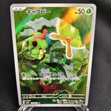 【北境卡牌】PTCG正版宝可梦 日版朱紫 SV2a 绿毛虫 AR闪 172