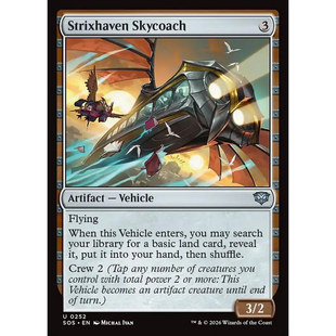万智牌 斯翠海文翔运巴士 Strixhaven Skycoach SOS 英文平/闪卡