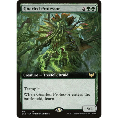 【北境卡牌】万智牌 糙节教授 Gnarled Professor STX 英/日扩画