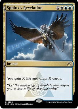 【北境卡牌】万智牌 史芬斯的启示 Sphinx's RVR 英文平卡 金