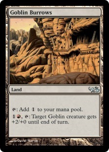 万智牌 神秘补充包 MB1 鬼怪洞窟 Goblin Burrows 英文 银