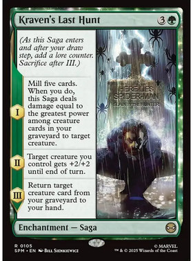 万智牌 克莱文最后的狩猎 Kraven's Last Hunt SPM 英文平/闪卡