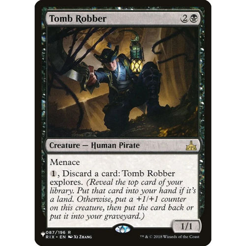 【北境卡牌】万智牌 古墓袭兵 Tomb Robber List 英文平卡 金