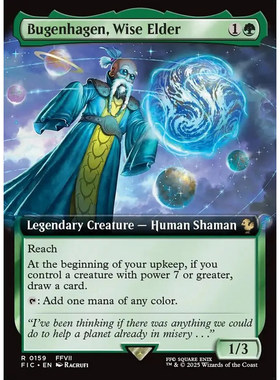 睿智长者布根哈根 Bugenhagen, Wise Elder FIC 英文扩画平/闪卡