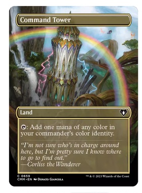 【北境卡牌】万智牌 CMM 指挥塔 Command Tower 英文扩画平美印