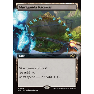 万智牌 莫甘达赛道 Muraganda Raceway DFT 英文扩画平/闪卡 金