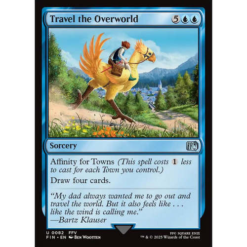 【北境卡牌】万智牌 环游世界Travel the Overworld FIN英文平/闪
