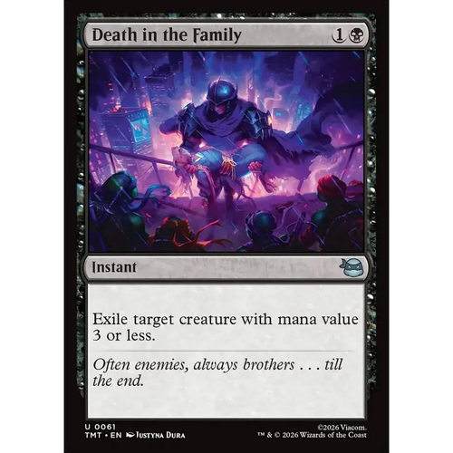 万智牌 家有丧事 Death in the Family TMT 英文平/闪卡 银