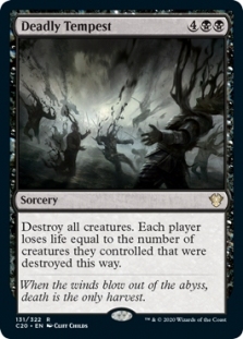 万智牌致命暴风C20英文平卡金