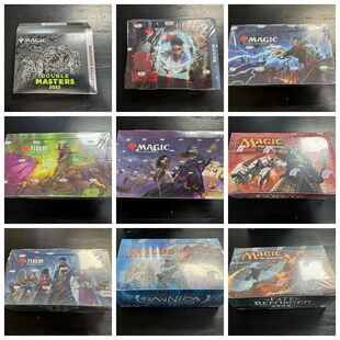 万智牌特价多系列 聚珍轮抽常规补充包全新整盒中文英文包邮