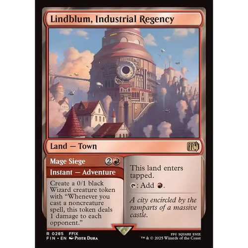 工业公国林德布尔姆 Lindblum, Industrial Regency FIN英文平/闪