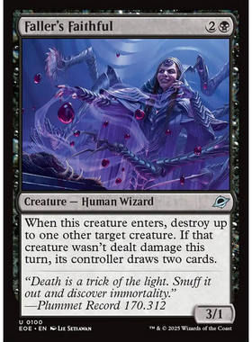 【北境卡牌】万智牌 斩命使坚信者 Faller's Faithful EOE 英文银