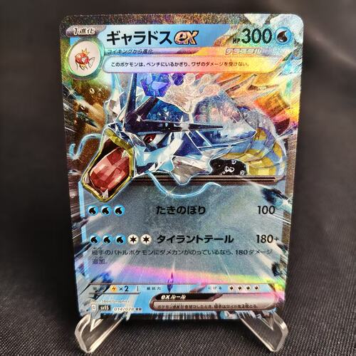 PTCG卡牌日版暴鲤龙exRR闪