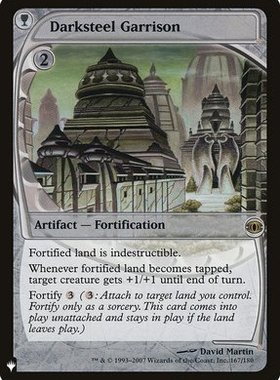 【北境卡牌】万智牌 玄铁驻防 Darksteel Garrison MB1 英文平卡