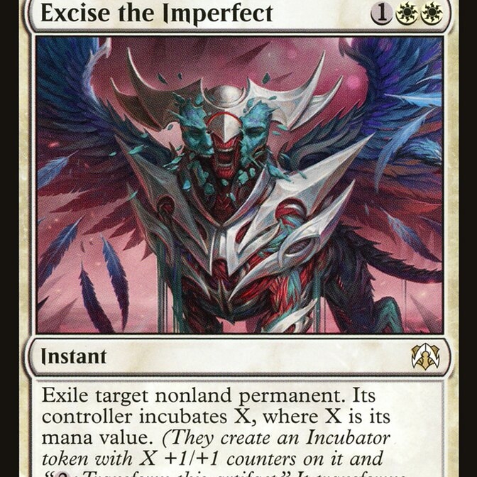 【北境卡牌】万智牌 铲除不净 Excise the Imperfect MOC 英文平
