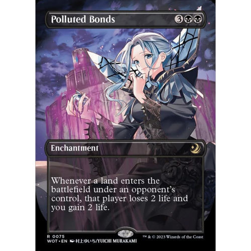 【北境卡牌】万智牌 污物羁绊 Polluted Bonds WOT 英文异画平/闪