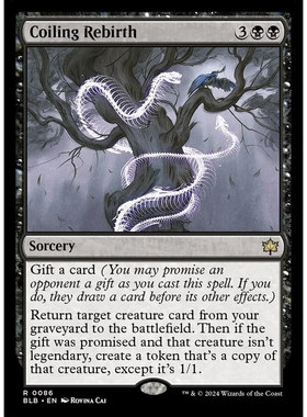 【北境卡牌】万智牌 盘卷重生 Coiling Rebirth BLB 英文平/闪卡