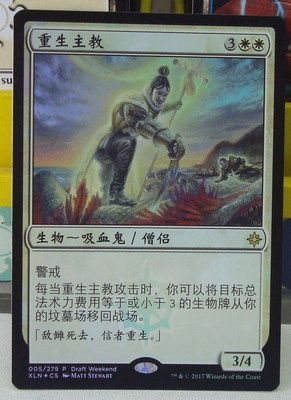 万智牌重生主教XLN简中平闪