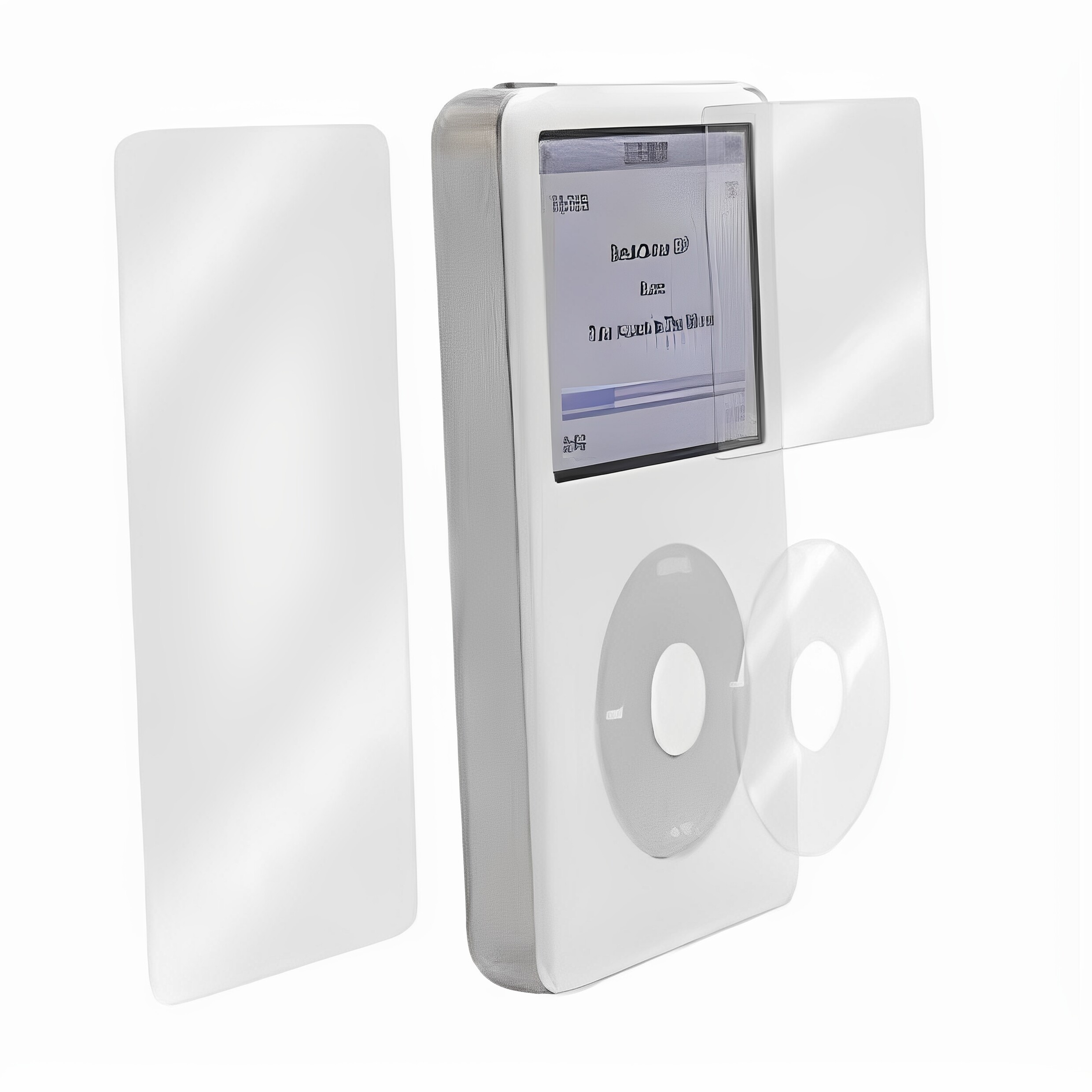 适用苹果ipod classic保护膜Video屏幕贴高清全身膜U2保护膜屏贴图片