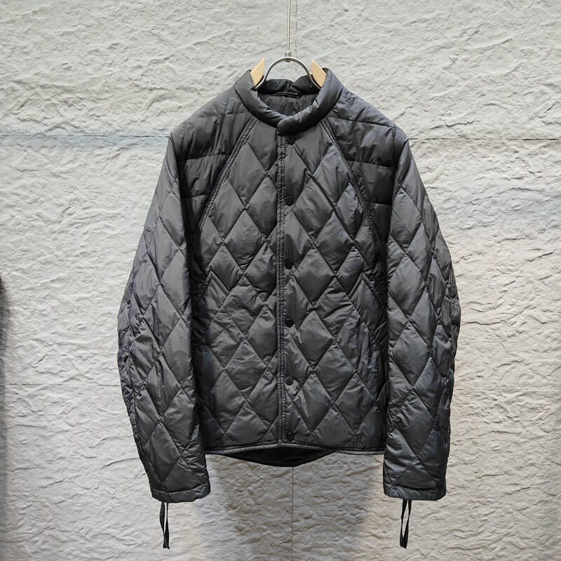 冬季新品纯色菱格男士轻便款羽绒服外套冬季休闲百搭宽松杭州高货