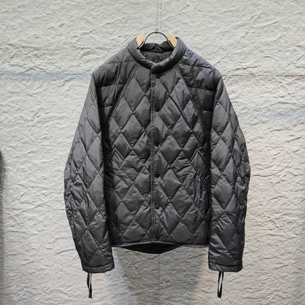 冬季新品纯色菱格男士轻便款羽绒服外套冬季休闲百搭宽松杭州高货