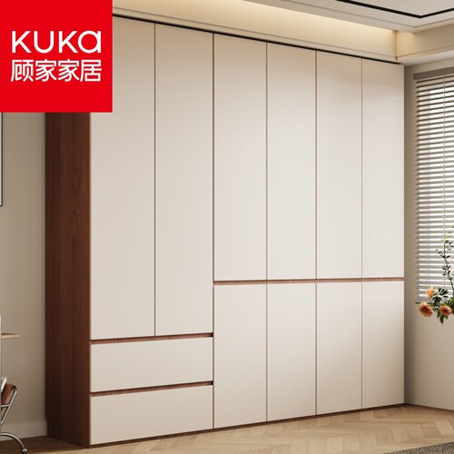 顾家居实木衣柜用卧室简约