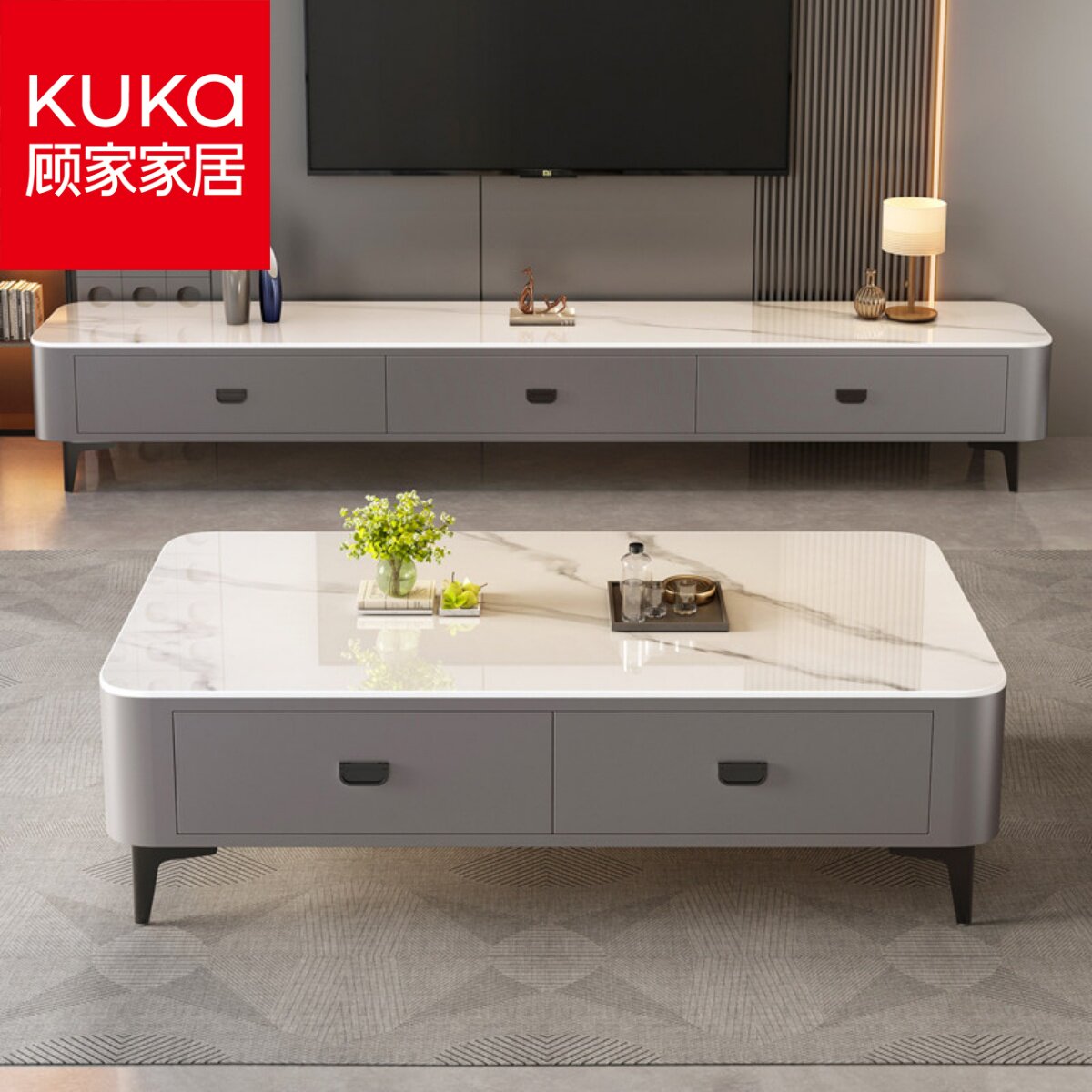 顾家居茶几客厅用小户型20图片