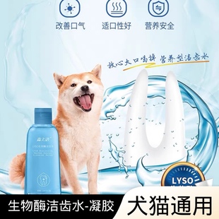 可鲁生物酶洁齿水狗狗口腔清洁清新口气除口臭森之语洁齿凝胶猫咪