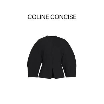 COLINE CONCISE 廓形剪裁艺术美学收腰女西装上衣25FW