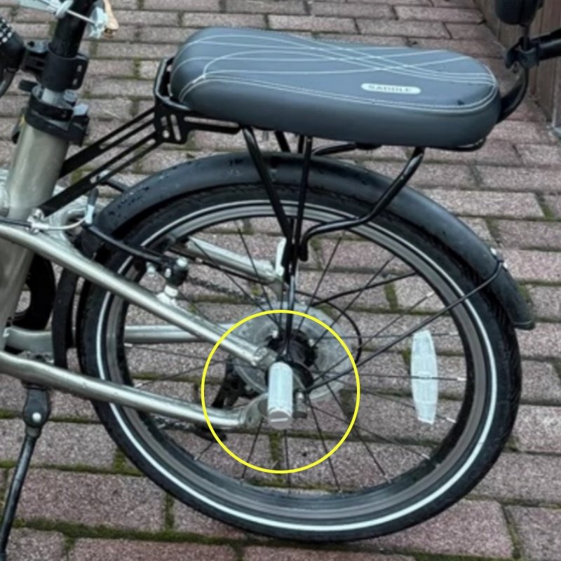 适配迪卡侬后座架脚踏tilt120/flod560/500ST90放脚踩脚后座脚柱