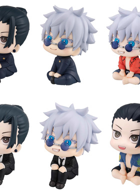 LK五条动漫夏油杰高专手办公仔掌中虎杖咒术回战黑惠机箱摆件模型