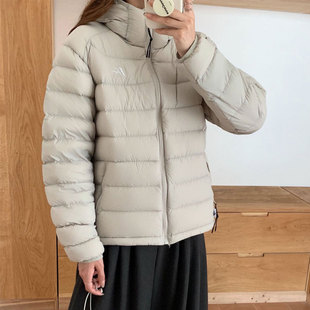 新国标90白鸭绒排骨羽绒服女短款轻薄羽绒内胆年冬季新款连帽轻便