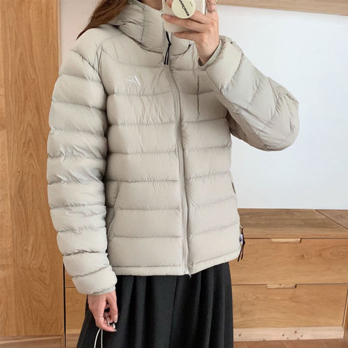 新国标90白鸭绒排骨羽绒服短款