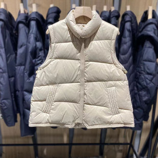 羽绒马甲女新款2024爆款小个子冬季宽松休闲百搭外穿背心大码轻薄