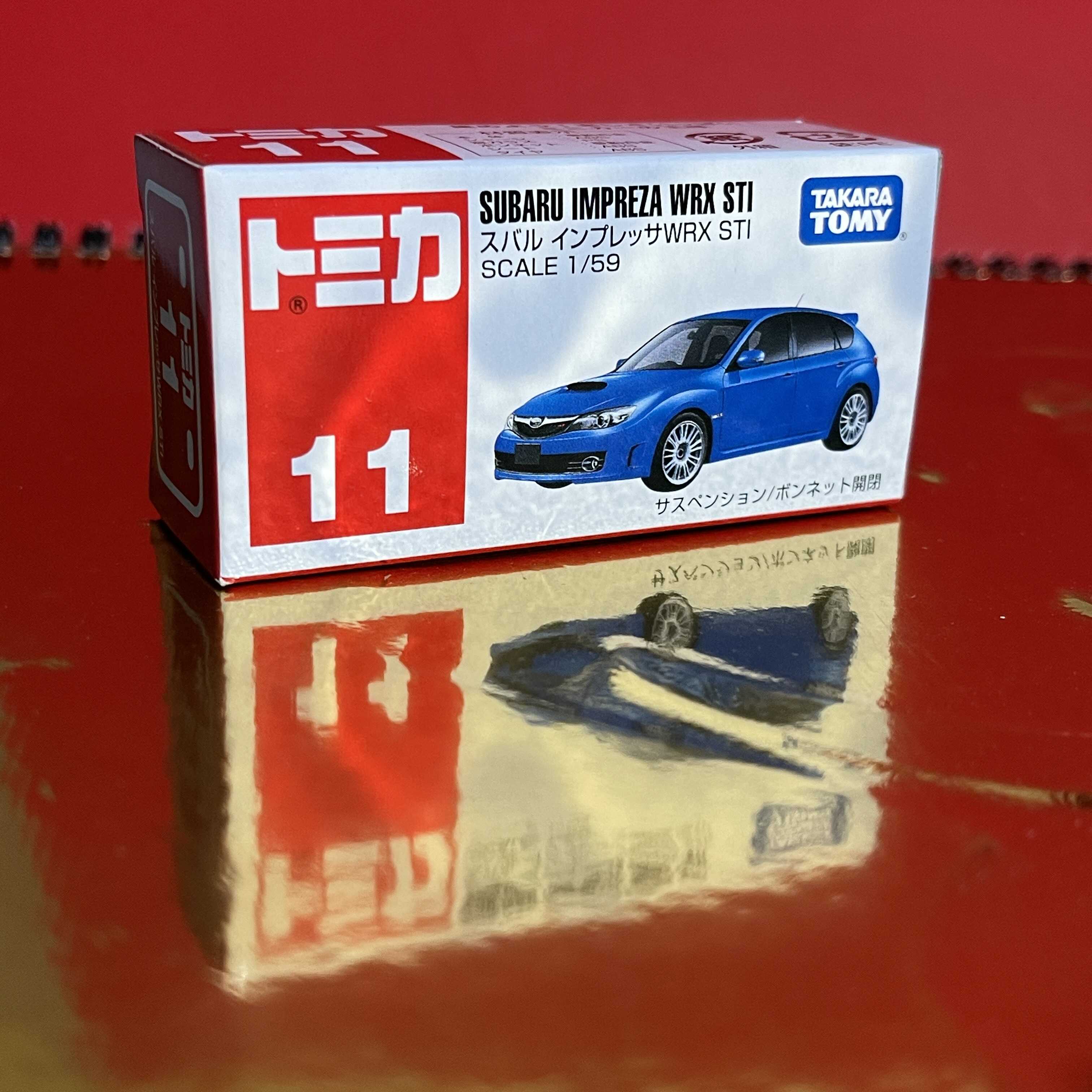 TOMICA SUBARU 6 BRZ 11 IMPREZA WRX STI 112 TYPE S 多美卡初回