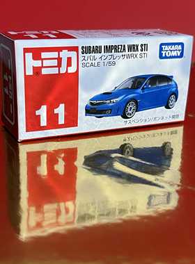 TOMICA SUBARU 6 BRZ 11 IMPREZA WRX STI 112 TYPE S 多美卡初回