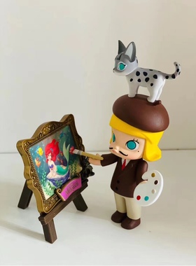 【92TOYS】 TOMY 迪士尼甜蜜的梦画廊 十二故事相框 迷你桌上摆