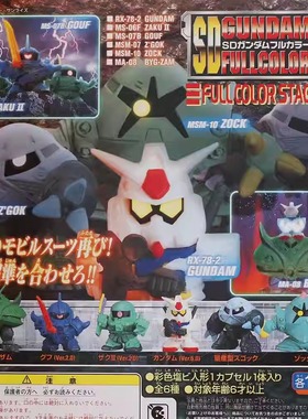 【92TOYS】 万代 SDFC STAGE 17 吉翁 老虎 騎士 高达 扎古 扭蛋