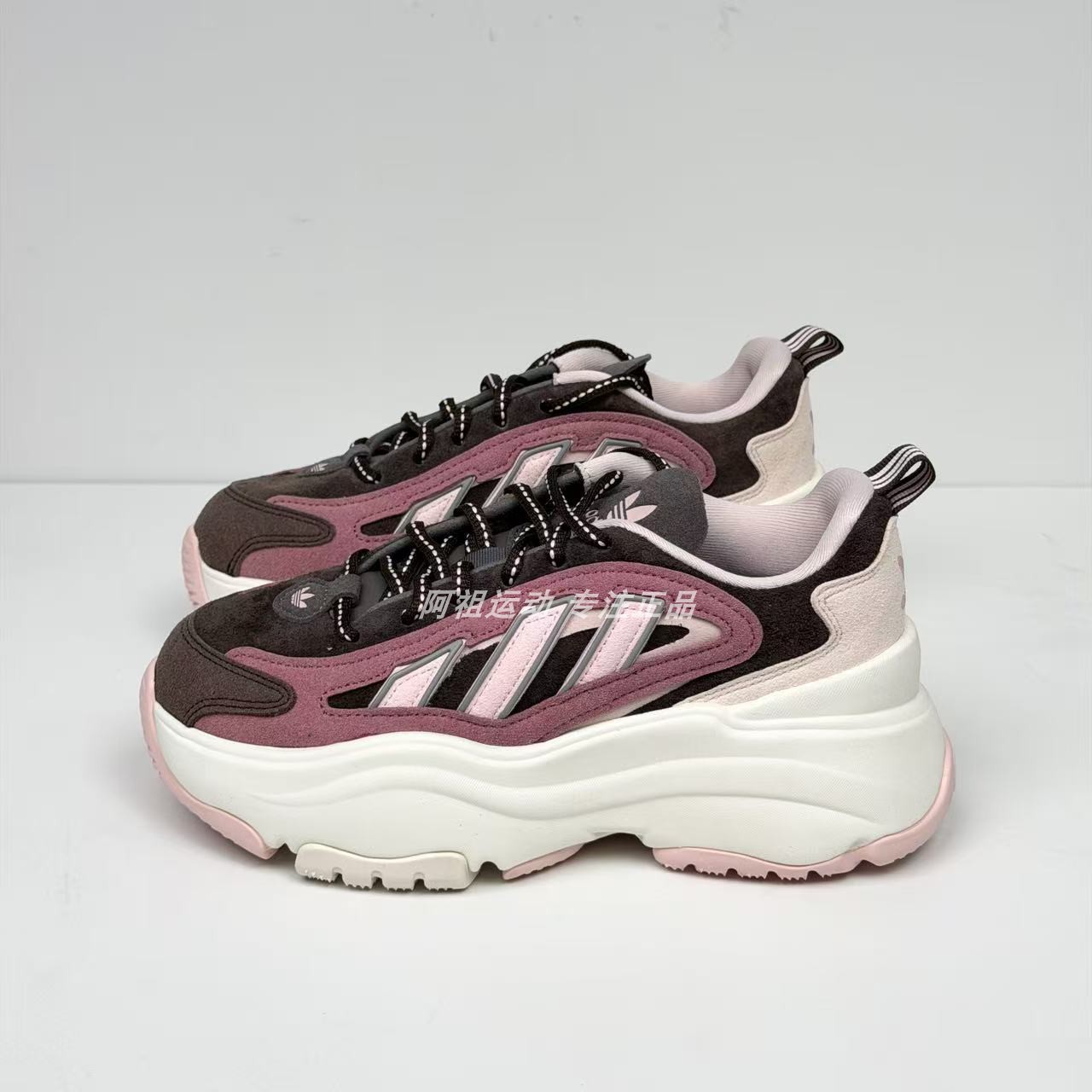 ADIDAS阿迪达斯正品 OZGAIA W 时尚百搭运动休闲老爹鞋 JS1657