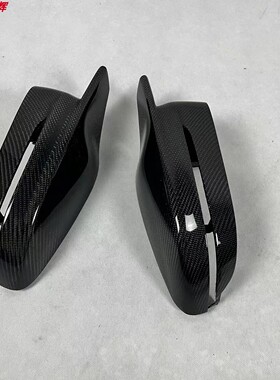 适用20-24年宝马3系4系5系G20G22G30M镜罩320li420li520li碳纤维