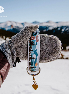 山野犬 Let’s hike 冬季领 狗项圈半P链拉布拉多金毛柴犬牵引绳